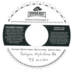 Belgian Style Honey Ale Belgian Style Honey Ale August 2015