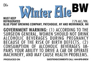 Blue Point Brewing Company Winter