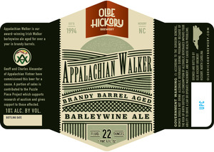 Olde Hickory Brewery Appalachian Walker