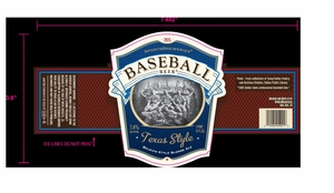 Baseball Beer Texas Style