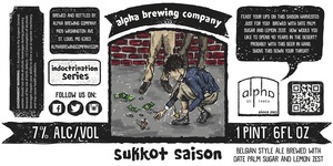Alpha Brewing Company Sukkot Saison