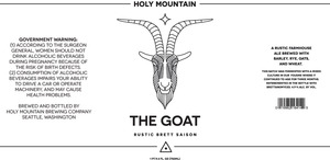 Holy Mountain The Goat September 2015
