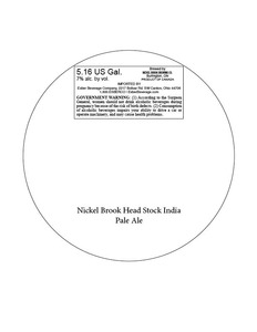 Nickel Brook Head Stock Pale Ale