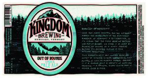 Out-of-bounds India Pale Ale September 2015