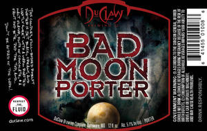 Duclaw Brewing Bad Moon Porter