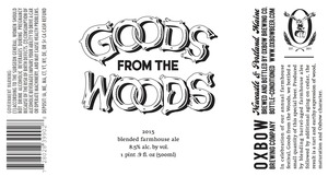 Oxbow Brewing Company Goods From The Woods September 2015