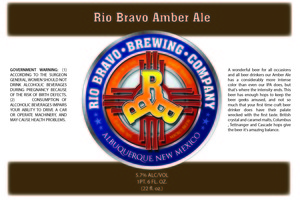 Rio Bravo Amber Ale September 2015