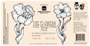 Urban Family Brewing Company The Flowers Are Sleeping September 2015
