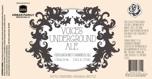 Urban Family Brewing Company Voices Underground