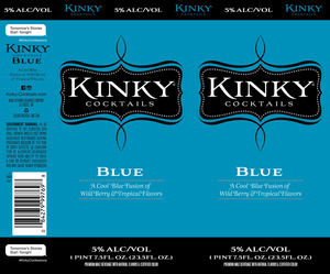 Kinky Cocktails Blue September 2015