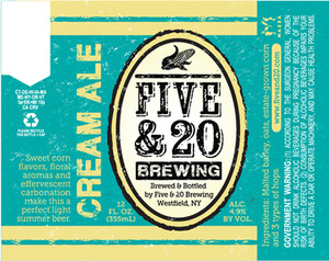 Five & 20 Brewing September 2015