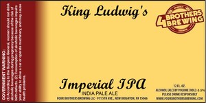 King Ludwig's Imperial Ipa September 2015