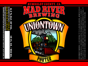 Mad River Brewing Company Union Town September 2015