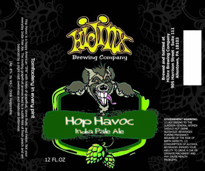 Hijinx Brewing Company Hop Havoc October 2015