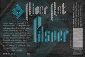 River Rat Brewery Pilsner October 2015