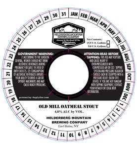 Old Mill Oatmeal Stout 