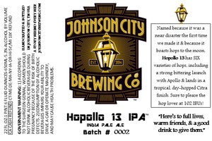 Johnson City Brewing Company Hopollo 13 IPA
