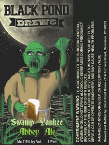 Black Pond Brews Swamp Yankee Abbey Ale