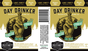 Day Drinker Belgian Style Blonde Ale October 2015