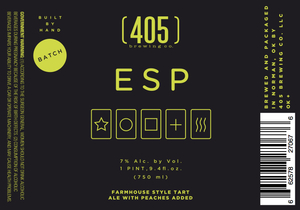 405 Brewing Co. Esp October 2015