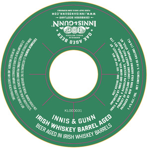 Innis & Gunn Irish Whiskey Barrel Aged