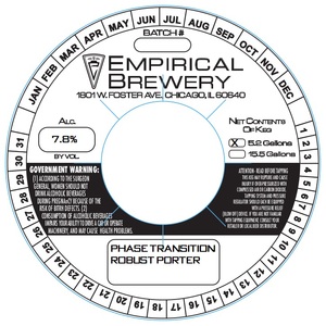 Phase Transition Robust Porter 