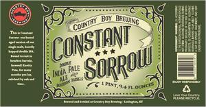 Country Boy Brewing Constant Sorrow