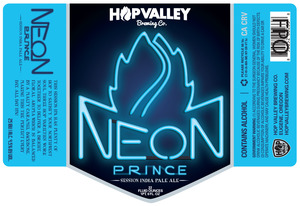 Hop Valley Brewing Co. Neon Prince