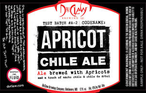Duclaw Brewing Apricot Chile