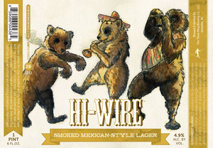 Hi-wire Smoked Mexican Style Lager November 2015