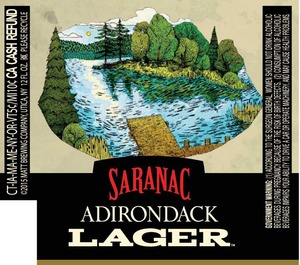 Saranac Adirondack Lager November 2015