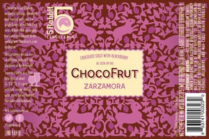 5 Rabbit Chocofrut Zarzamora