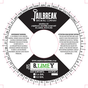 Jailbreak Brewing Company B.limey