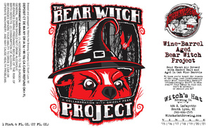 Witch's Hat Brewing Company The Bear Witch Project November 2015