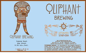 Oliphant Brewing Luxury Boat November 2015