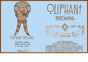 Oliphant Brewing Brownton Abbey November 2015