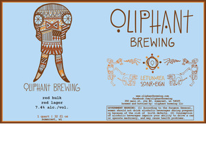 Oliphant Brewing Red Hulk November 2015