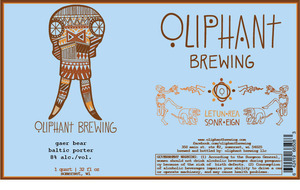 Oliphant Brewing Gaer Bear November 2015