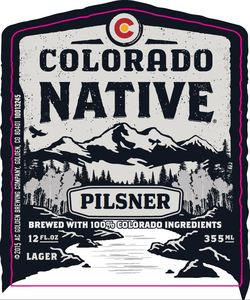 Colorado Native Pilsner November 2015