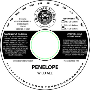 Cold Creek Brewery LLC Penelope November 2015