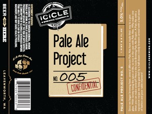 Pale Ale Project #5 November 2015