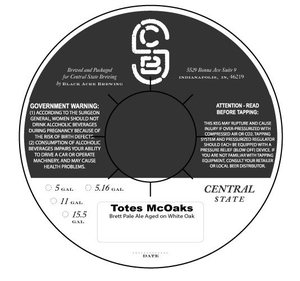 Central State Brewing Totes Mcoaks