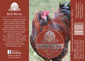 Big Barn Brewing Co Rusty Red Ale December 2015
