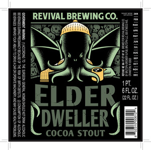 Revival Brewing Co. Elder Dweller Cocoa Stout