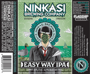 Ninkasi Brewing Company Easy Way IPA December 2015