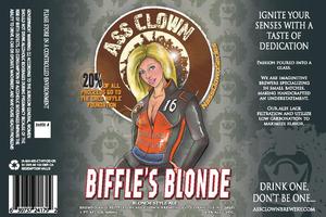 Ass Clown Brewing Company Biffle's Blonde Ale December 2015