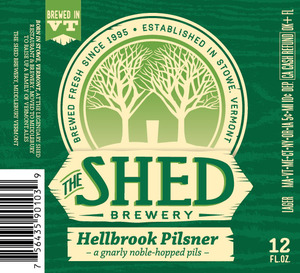 Shed Hellbrook Pilsner