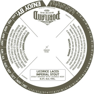 Portland Brewing Licorice Laces Imperial Stout