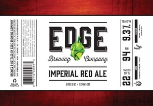 Imperial Red Ale December 2015