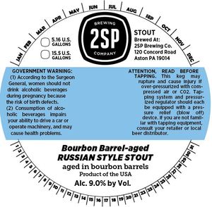 2sp Brewing Company Bourbon Barrel-aged Russian December 2015